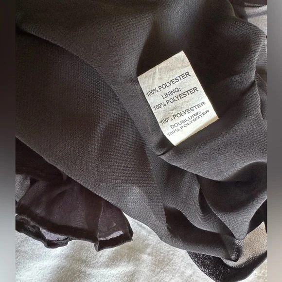 Ramy Brook Shauna Pleated Mini Black Dress Size XS - Picture 8 of 8